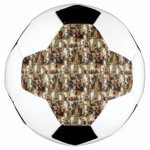 Alpaca Photo Collage, Soccer Ball