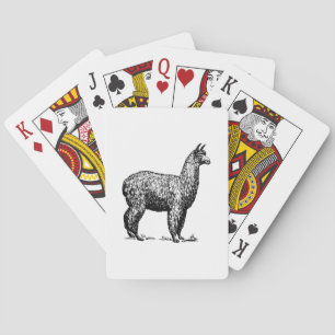 Alpaca Playing Cards