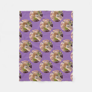 Alpaca Polyester Fleece Blanket