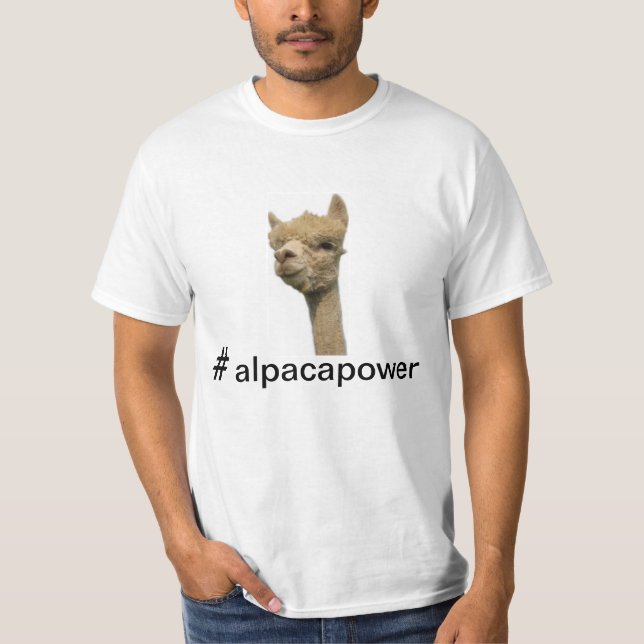 ALPACA POWER!! T-Shirt (Front)