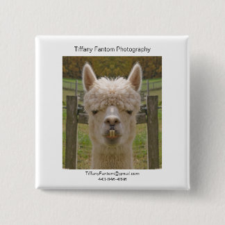 Alpaca Promo Piece 15 Cm Square Badge