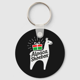 Alpaca Scute Ss Cute Ssbox Christmas Child Giving Key Ring