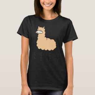 Alpaca Sorry I Can't I'm Very Busy  Alpaca Pajama T-Shirt