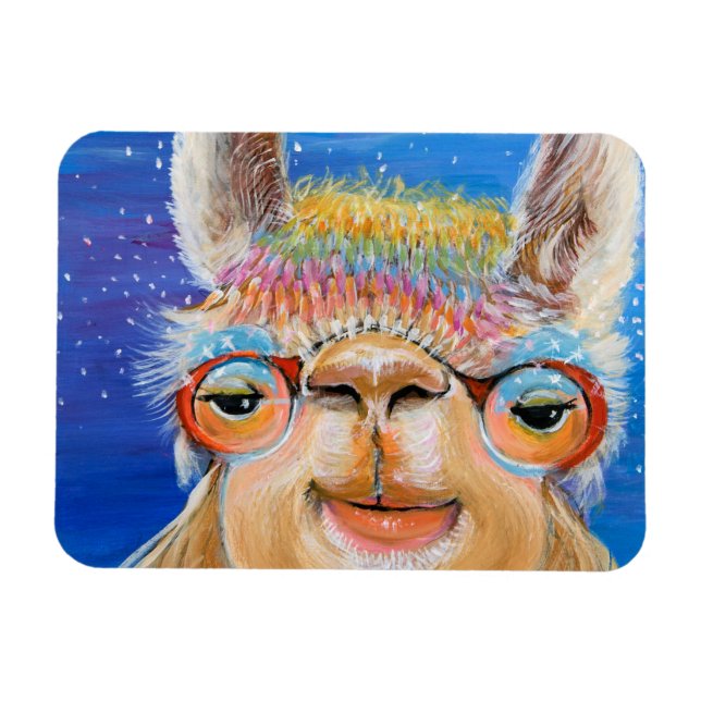 Alpaca - Spirit Grandmother magnet (Horizontal)