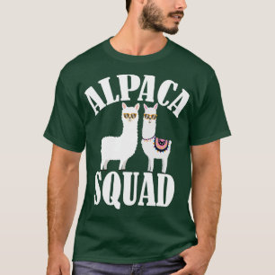 Alpaca Squad funny alpaca farmer Squad Gift Idea T-Shirt