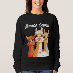 Alpaca Squad TShirt for Alpaca Lover Shirt Cool Al