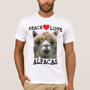 ALPACA T-SHIRTS LOVE
