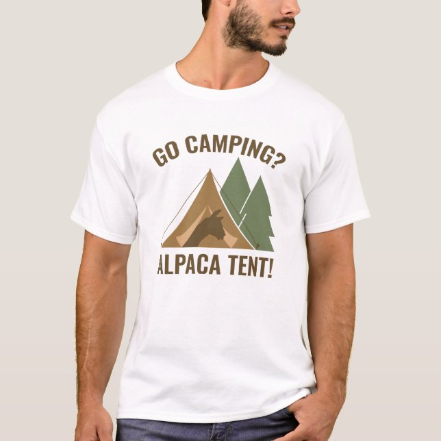 Alpaca Tent T-Shirt (Front)