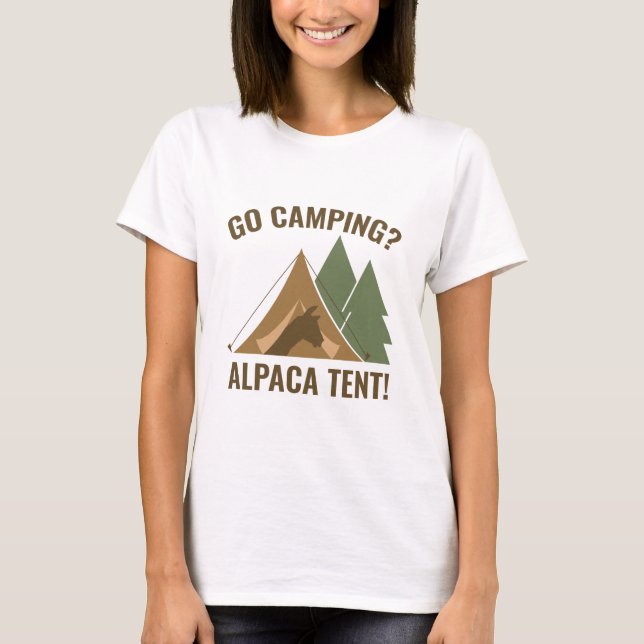 Alpaca Tent T-Shirt (Front)