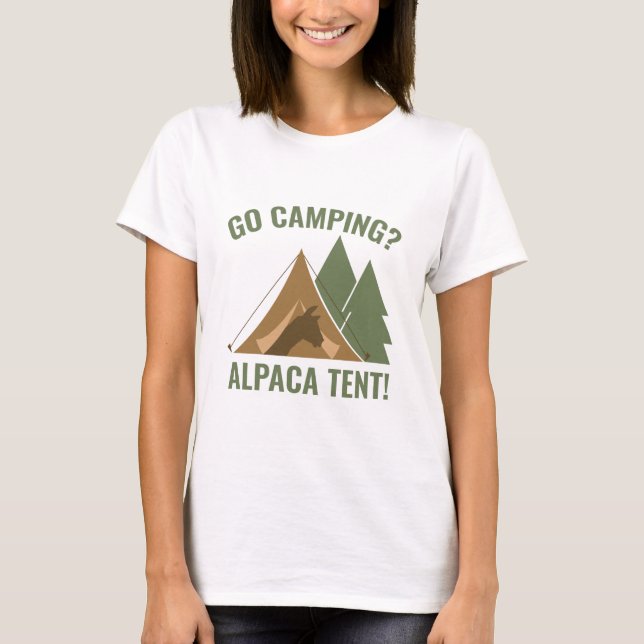 Alpaca Tent T-Shirt (Front)