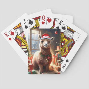 "Alpaca the Presents: A Christmas Tale" Playing Cards