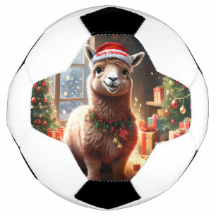 "Alpaca the Presents: A Christmas Tale" Soccer Ball