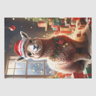 "Alpaca the Presents: A Christmas Tale" Tissue Paper