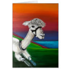 Alpaca - Thursday  get well card with story