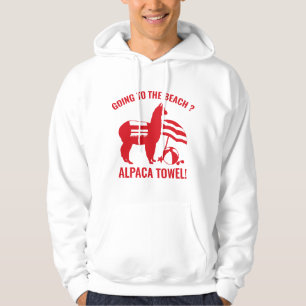 Alpaca Towel Hoodie