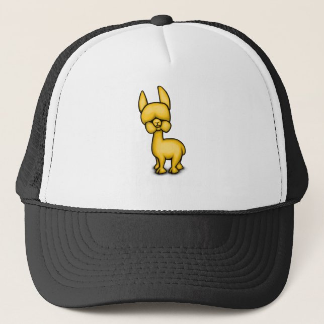 Alpaca Trucker Hat (Front)