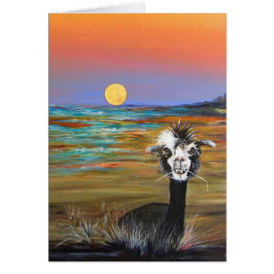 Alpaca - Vincent note card