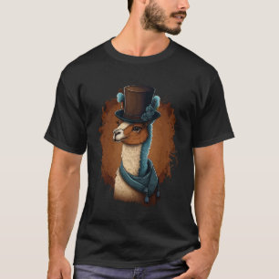 Alpaca Wearing Fancy Top Hat  1