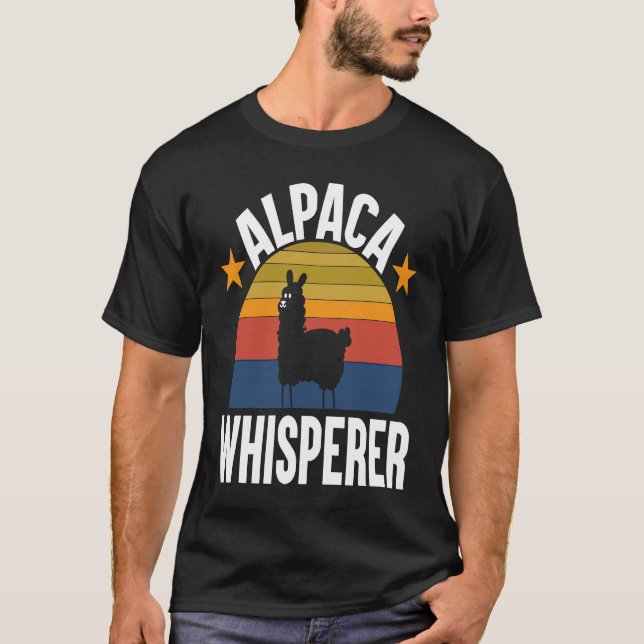 Alpaca Whisperer I Alpaca T-Shirt (Front)