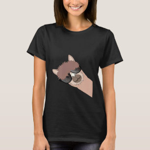Alpaca With Sunglasses  Cool Llama Outfit T-Shirt