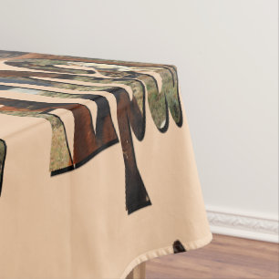 "Alpacas: A Furry Friend Behind the Name" Tablecloth