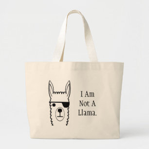 Alpaca's are special. large tote bag