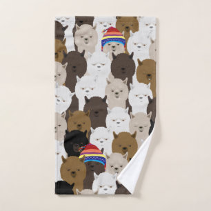 Alpacas Hand Towel