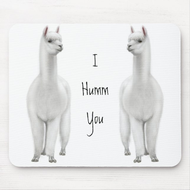 Alpacas Humm Mousepad (Front)