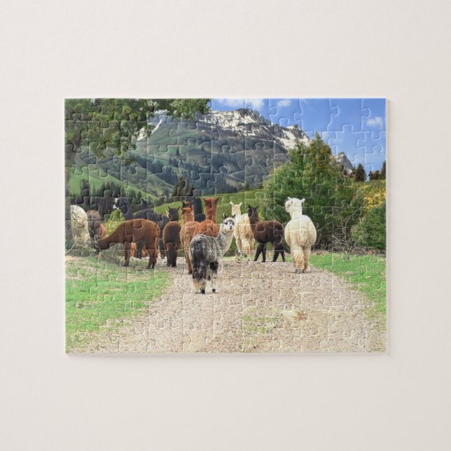 Alpacas Puzzle (Horizontal)