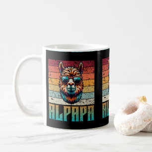 Alpapa Alpaca cool Lama Love Alpapa Father Day Coffee Mug