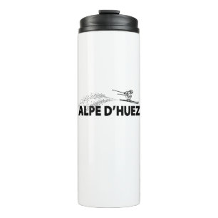 Alpe d’Huez France Ski Jumper Thermal Tumbler