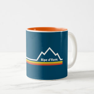 Alpe d’Huez France Two-Tone Coffee Mug