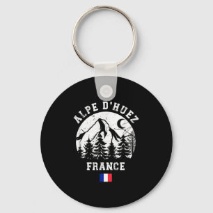 Alpe Dhuez France Alps Ski Resort Alpine Skiing Fr Key Ring