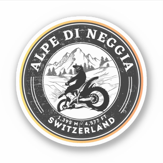 Alpe di Neggia swiss–alps motorcycle tour (Front)