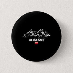 Alpen Bergpanorama Skiing Holidays Apres-ski Eisen 6 Cm Round Badge
