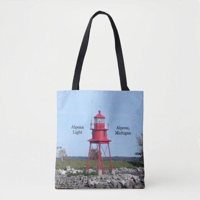 Alpena Light all over tote bag (Front)