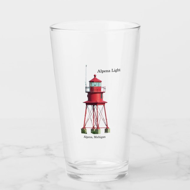 Alpena Light glass (Front)