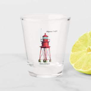 Alpena Light shot glass