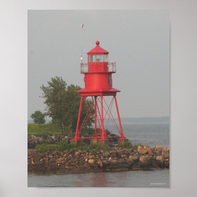 Alpena Lighthouse Poster (Front)