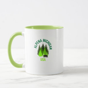 Alpena Michigan Hometown Coffee Mug