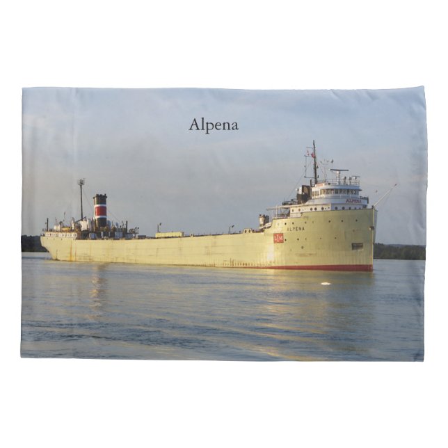 Alpena pilow case pillowcase (Back)