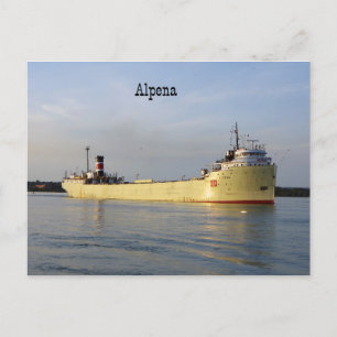 Alpena post card