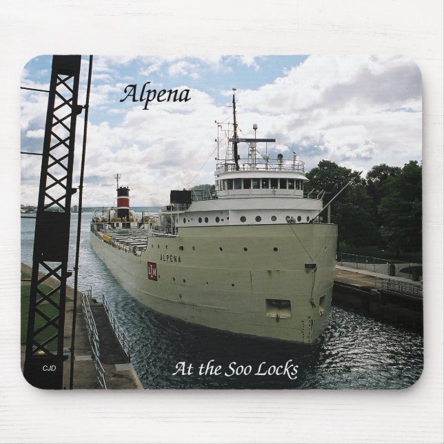 Alpena Soo mousepad (Front)