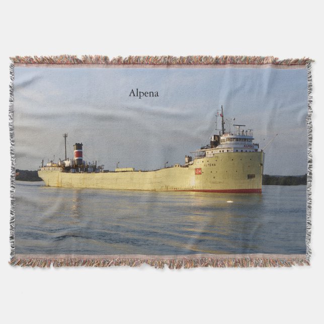 Alpena woven blanket (Front)