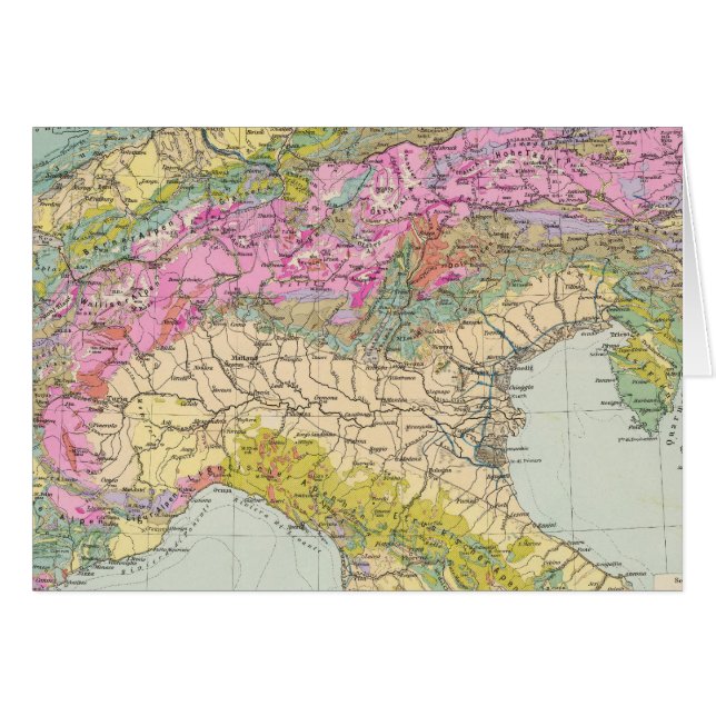 Alpenlander - Atlas Map of the Alps (Front Horizontal)