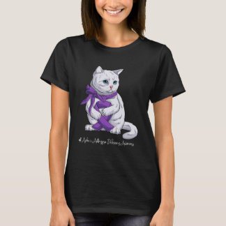 Alpha 1 Antitrypsin Deficiency Awareness Month Pur T-Shirt