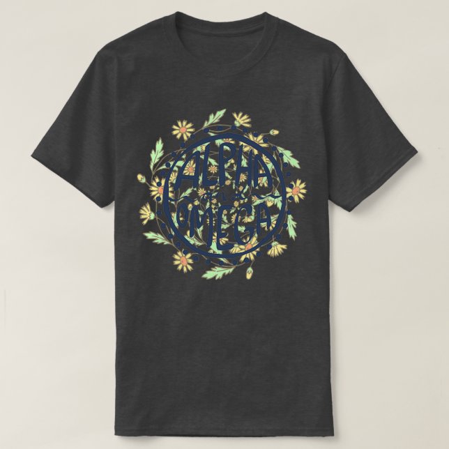 Alpha and Omega T-Shirt (Design Front)