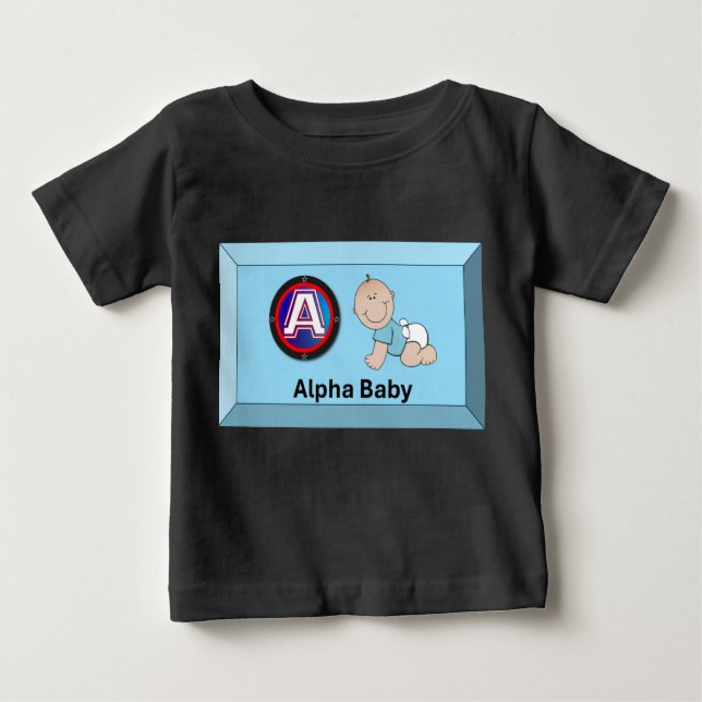 Alpha Baby Baby T-Shirt (Front)