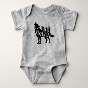 Alpha baby -  Leader of the pack - New baby Bodysuit