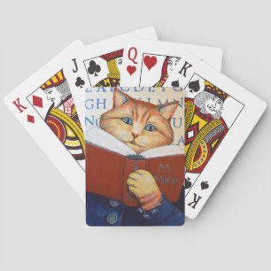 Alpha Betty Cat playing cards